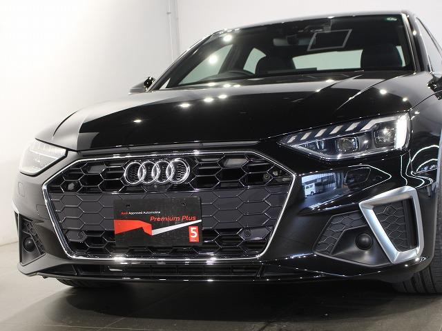 Ａ４ ３５ＴＦＳＩ　Ｓライン　認定中古車　マトリクスＬＥＤヘッドライト　電動調整シート　シートヒーター　ＴＶチューナー　サラウンドビューカメラ　ワイヤレスチャージング（3枚目）