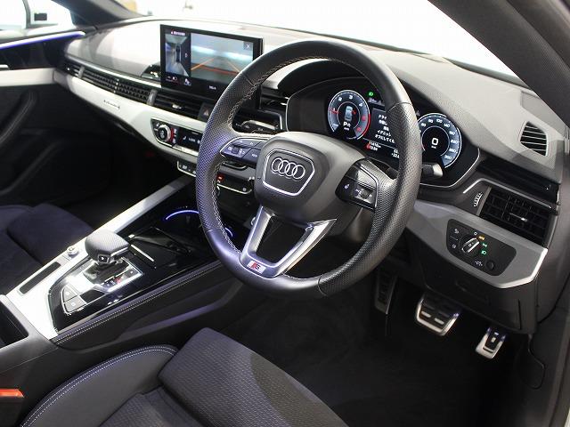 A5スポーツバック 40TDIクワトロ Sライン 4WD 認定中古車 サラウンドビューカメラ TVチューナー ステアリングヒーター マトリクスLEDヘッドライト 電動調整シート シートヒーター(14枚目)