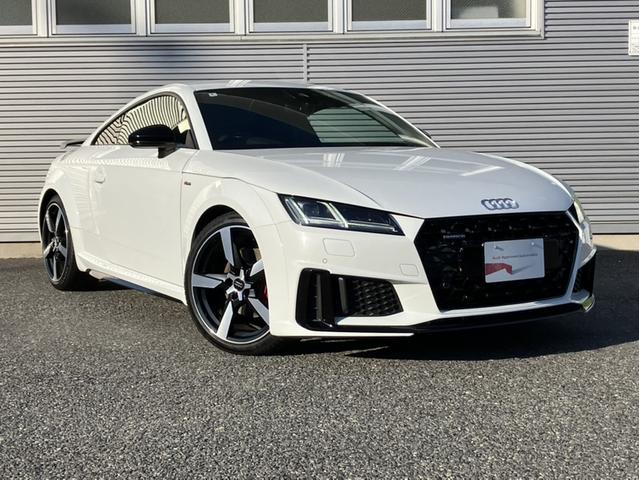 TTクーペ Sラインコンペティション 4WD 認定中古車 マトリクスLEDヘッドライト リヤスポイラー アルカンターラレザーSロゴ 19インチオプションホイール 電動調整シート シートヒーター TVチューナー(3枚目)