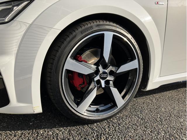 TTクーペ Sラインコンペティション 4WD 認定中古車 マトリクスLEDヘッドライト リヤスポイラー アルカンターラレザーSロゴ 19インチオプションホイール 電動調整シート シートヒーター TVチューナー(9枚目)