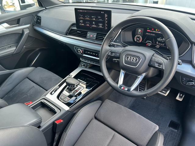 Ｑ５スポーツバック ４０ＴＤＩクワトロ　Ｓライン　プラスパッケージ／ＴＶ／プライバシーガラス／３６０度カメラ／Ｆ・Ｒシートヒーター／電動シート／アダプティブクルーズコントロール／シートメモリ／オートマッチテールゲート／サイドアシスト／認定中古車（14枚目）