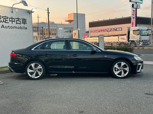 Ａ４ ４０ＴＤＩクワトロ　Ｓライン　コンフォートパッケージ／Ｓラインプラスパッケージ／３６０度カメラ／マトリクスＬＥＤライト／シートヒーター／シートメモリ／サイドアシスト／電動シート／バーチャルコックピット／認定中古車（8枚目）