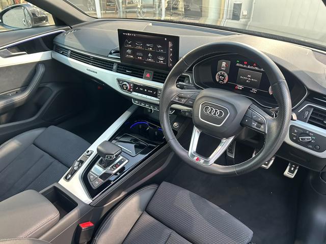 Ａ４ ４０ＴＤＩクワトロ　Ｓライン　コンフォートパッケージ／Ｓラインプラスパッケージ／３６０度カメラ／マトリクスＬＥＤライト／シートヒーター／シートメモリ／サイドアシスト／電動シート／バーチャルコックピット／認定中古車（14枚目）