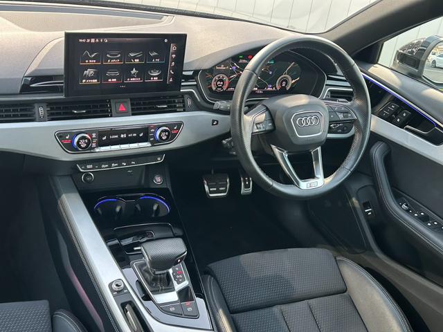 Ａ４ ４０ＴＤＩクワトロ　Ｓライン　コンフォートパッケージ／Ｓラインプラスパッケージ／３６０度カメラ／マトリクスＬＥＤライト／シートヒーター／シートメモリ／サイドアシスト／電動シート／バーチャルコックピット／認定中古車（41枚目）