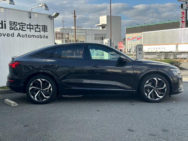 Ｑ８スポーツバック ｅ－トロン ５５ｅ－トロンクワトロ　Ｓライン　ブラックｓｔｙｌｅ／サイレンスパッケージ／インテイリアプラスパッケージ／ＯＰ２１ＡＷ／エアサス／ステアリングヒーター／イージークローザー／バング＆オルフセン／Ｆ・Ｒシートヒーター／認定中古車（8枚目）