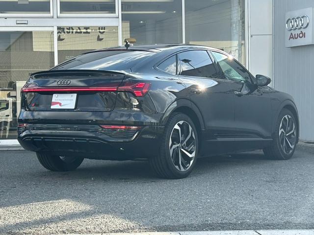 Ｑ８スポーツバック ｅ－トロン ５５ｅ－トロンクワトロ　Ｓライン　ブラックｓｔｙｌｅ／サイレンスパッケージ／インテイリアプラスパッケージ／ＯＰ２１ＡＷ／エアサス／ステアリングヒーター／イージークローザー／バング＆オルフセン／Ｆ・Ｒシートヒーター／認定中古車（9枚目）