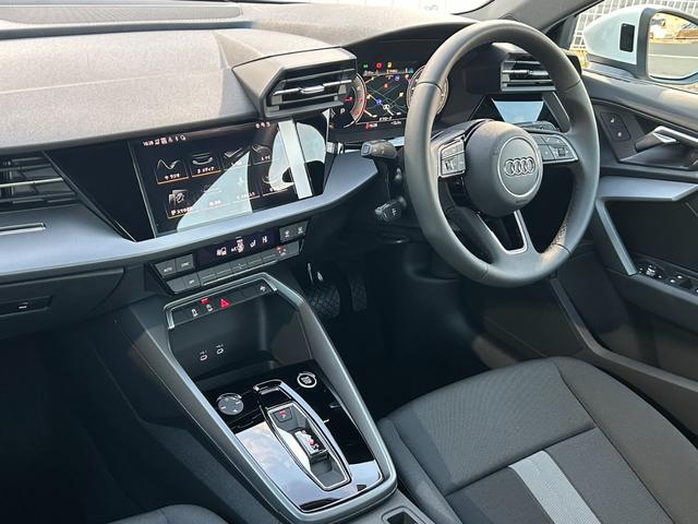 Ａ３セダン ３０ＴＦＳＩアドバンスド　現行モデル／ＭＭＩナビゲーション／ＴＶ／スマートフォンインターフェイス／ワイヤレスチャージ／サイドアシスト／バーチャルコックピット／純正アルミホイール／コーナーセンサー／認定中古車（40枚目）