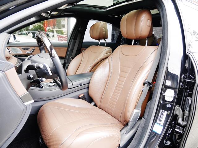 S550ロング AMGスポーツPKG パノラマルーフ 純正ナビ 地デジTV ETC 360°カメラ ブルメスタサウンドシステム AMG19インチAW シートヒーター&クーラー ディストロニックプラス(13枚目)