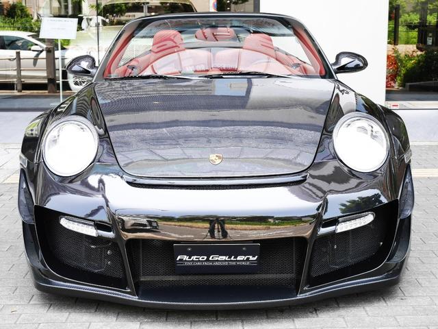 ９１１ ９１１ターボ　カブリオレ　スポーツクロノＰＫＧ　７ＰＤＫ　社外エアロ　カーボンボンネット　リアウイング　１９インチＢＢＳホイール　ビルシュタイン車高調　フロントリフティングシステム　ＢＯＳＥサウンド　ＥＴＣ　スペアキー（3枚目）