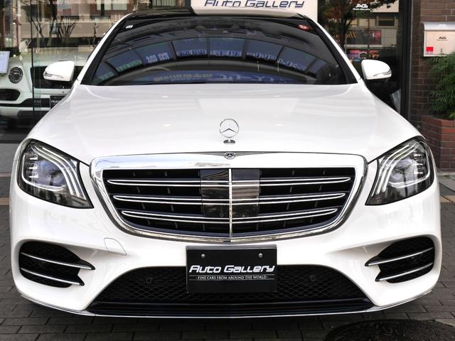 Sクラス S450ロング レーダーセーフティPKG パノラマルーフ ACC BSM LKA LCA ASA HUD ブルメスタ アクティブパーキングアシスト LEDヘッドライト キーレスゴー シートヒーター&ベンチレーション(3枚目)