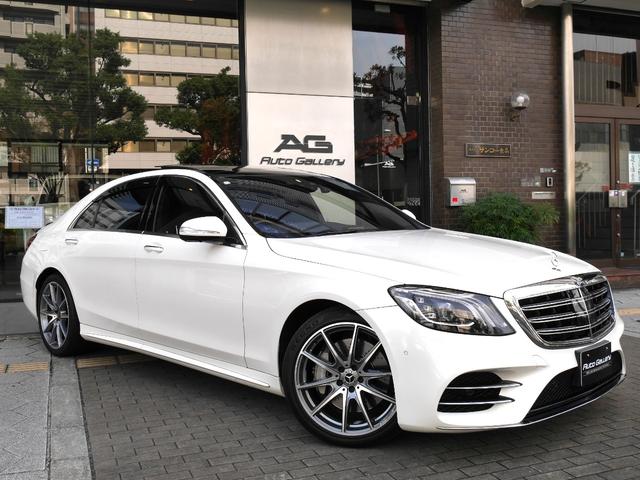 Sクラス S450ロング レーダーセーフティPKG パノラマルーフ ACC BSM LKA LCA ASA HUD ブルメスタ アクティブパーキングアシスト LEDヘッドライト キーレスゴー シートヒーター&ベンチレーション(5枚目)