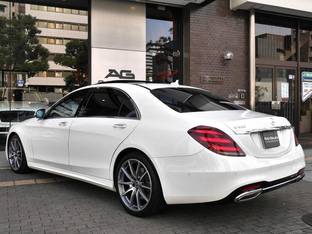 Sクラス S450ロング レーダーセーフティPKG パノラマルーフ ACC BSM LKA LCA ASA HUD ブルメスタ アクティブパーキングアシスト LEDヘッドライト キーレスゴー シートヒーター&ベンチレーション(9枚目)