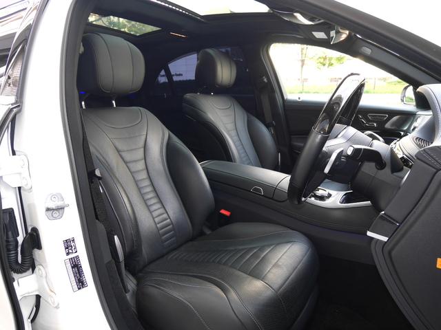 Sクラス S450ロング レーダーセーフティPKG パノラマルーフ ACC BSM LKA LCA ASA HUD ブルメスタ アクティブパーキングアシスト LEDヘッドライト キーレスゴー シートヒーター&ベンチレーション(13枚目)