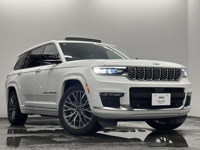 ジープ・グランドチェロキーL サミット リザーブ パノラマサンルーフ パレルモレザー McIntoshスピーカー AppleCarPlay Bluetooth 純正ナビ フルセグ シートヒーター 前面衝突警報 ACC 360度カメラ 認定中古車保証(14枚目)