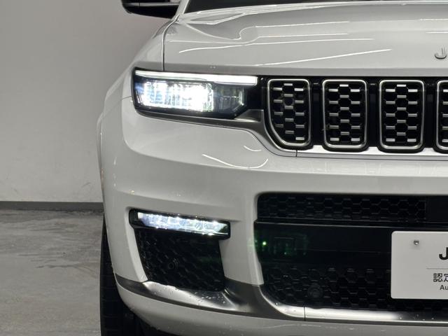 ジープ・グランドチェロキーL サミット リザーブ パノラマサンルーフ パレルモレザー McIntoshスピーカー AppleCarPlay Bluetooth 純正ナビ フルセグ シートヒーター 前面衝突警報 ACC 360度カメラ 認定中古車保証(17枚目)