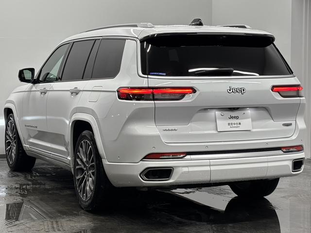 ジープ・グランドチェロキーL サミット リザーブ パノラマサンルーフ パレルモレザー McIntoshスピーカー AppleCarPlay Bluetooth 純正ナビ フルセグ シートヒーター 前面衝突警報 ACC 360度カメラ 認定中古車保証(66枚目)