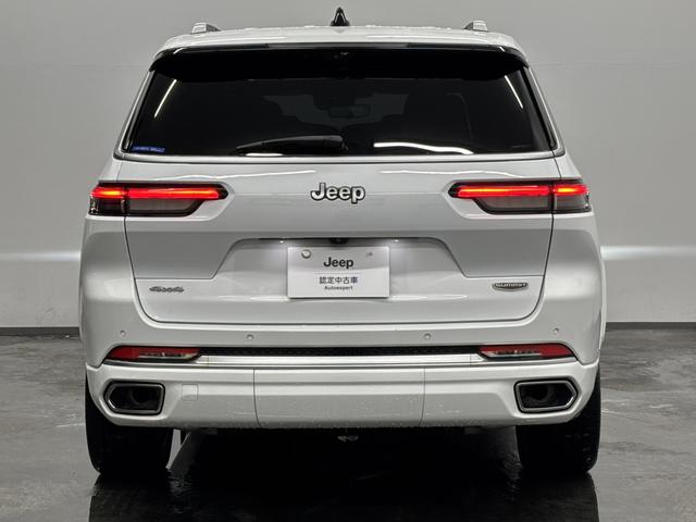 ジープ・グランドチェロキーL サミット リザーブ パノラマサンルーフ パレルモレザー McIntoshスピーカー AppleCarPlay Bluetooth 純正ナビ フルセグ シートヒーター 前面衝突警報 ACC 360度カメラ 認定中古車保証(67枚目)