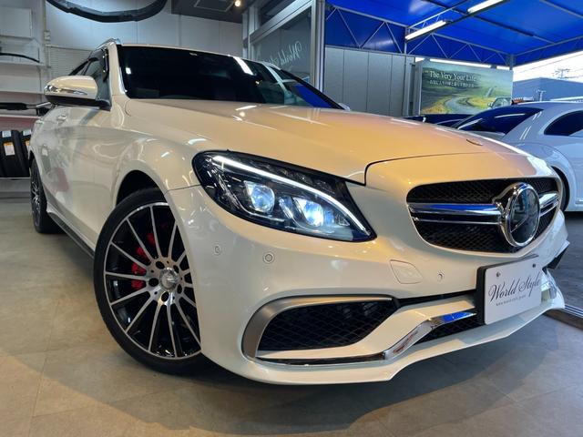 Ｃ２５０　ステーションワゴン　スポーツ　Ｃ２５０スポーツ（５名）カスタム　６３仕様フロントバンパー・リアエンド　可変バルブスイッチ付マフラー　ブルメスター　赤本革シート　アルカンターラステアリング　赤キャリパー　ＡＭＧ１９インチＡＷ　禁煙(62枚目)