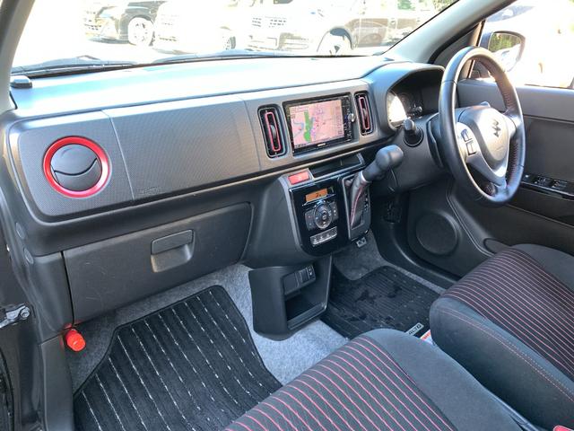 アルトターボＲＳ ベースグレード　ターボ　１年保証　禁煙車　１オーナー車　ＨＫＳマフラー　Ｐ１レーシングアルミ　地デジナビ　Ｂｌｕｅｔｏｏｔｈ　前後方ドライブレコーダー　ＥＴＣ　シートヒーター　衝突軽減ブレーキ　アイドリングストップ（17枚目）