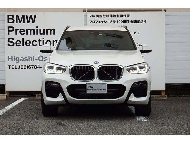 Ｘ３ ｘＤｒｉｖｅ　２０ｄ　Ｍスポーツ　ヴァーネスカレザー・ブラック　リアシートアジャストメント　オートマチックトランクリッド　ＬＥＤヘッドライト　ヘッドアップディスプレイ　ワイヤレスチャージング　ＨＤＤナビ　全方位カメラ　禁煙車　１９ＡＷ（2枚目）