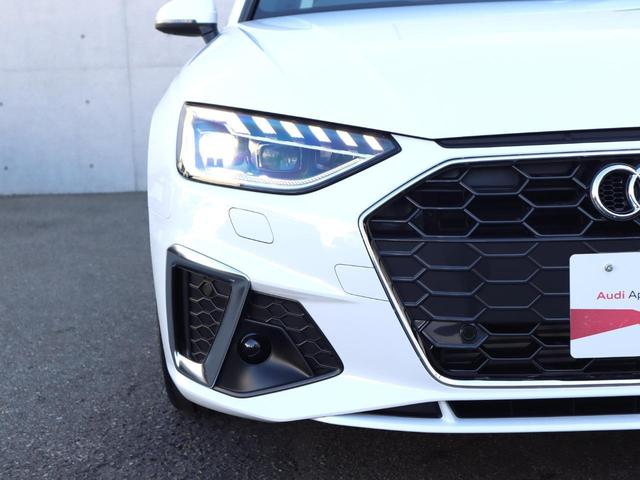 Ａ４ ３５ＴＦＳＩ　Ｓライン　マトリクスＬＥＤ　全方位センサー付カメラ　衝突軽減ブレーキ　追従式クルーズコントロール　ハーフレザー　追従式クルーズコントロール　サイドアシスト　ナビ　Ｂｌｕｅｔｏｏｔｈ　　新車保証継承　認定中古車（7枚目）