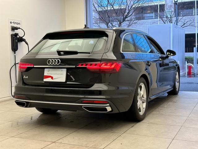 Ａ４アバント ３５ＴＤＩ　アドバンスド　黒皮シート　ラグジュアリーパッケージ　コンフォートパッケージ　マトリクスＬＥＤヘッドライト　サラウンドビューカメラ　クリアランスセンサー　レーンキープ　クルーズコントロール　シートメモリー　認定中古車（9枚目）