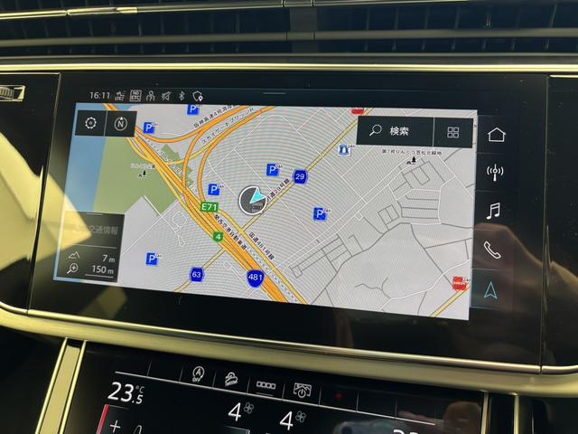 Q8 1オーナー エクステンディッドレザーPKG コンフォートアシスタンスPKG ブラックスタイリングPKG OP22AW 赤キャリパー バルコナレザーBang&Olufsen エントリーライト 認中車(15枚目)