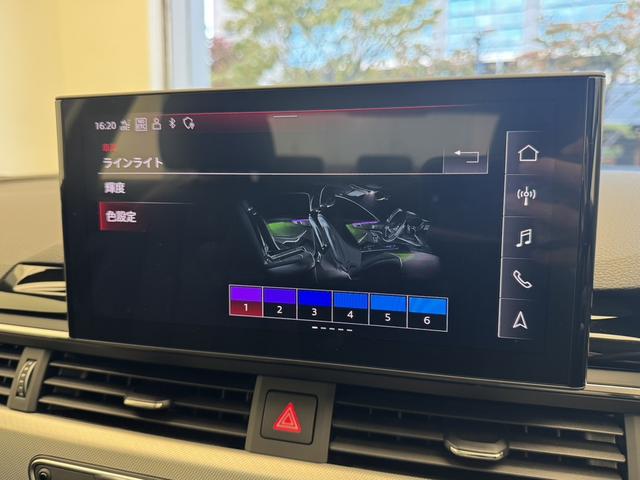 Ａ４ ４０ＴＤＩクワトロアドバンスド　レザー＆シートヒーター　コンフォートＰＫＧ　サラウンドビューカメラ　パークアシスト　マトリクスＬＥＤヘッドライト　ラグジュアリーＰＫＧ　スマートフォンワイヤレスチャージング　サイドアシスト　認定中古車（19枚目）