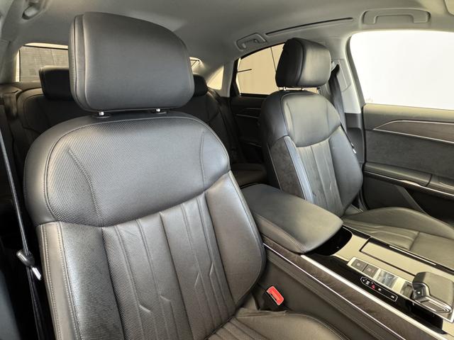 A8 55TFSIクワトロ コンフォートPKG レザーライトPKG OP20AW プレディクティブアクティブサス 四輪操舵 プライバシーガラス ワイヤレスチャージ ヘッドアップディスプレイ Bang&Olufsen ACC 認中(26枚目)