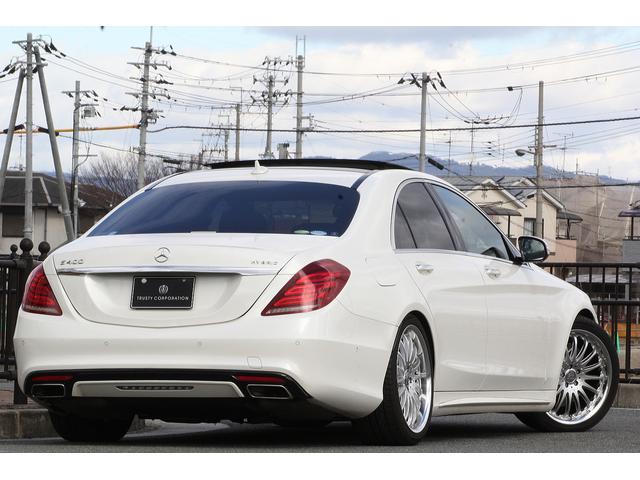 S400ハイブリッド ユーザー様下取 AMGライン カールソン20インチホイール オレンジゴールドキャリパー 360度カメラ ヘッドアップディスプレイ パノラミックスライディングルーフ パワートランク(7枚目)