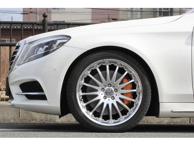 S400ハイブリッド ユーザー様下取 AMGライン カールソン20インチホイール オレンジゴールドキャリパー 360度カメラ ヘッドアップディスプレイ パノラミックスライディングルーフ パワートランク(10枚目)