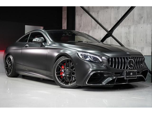 Ｓクラス Ｓ６３　ＡＭＧ　４マチック　クーペ　エディション　１　マットブラックラッピング　後期仕様　ベンガルレッドナッパレザーシート　ＡＭＧダイナミックＰＫＧ　パナメリカーナグリル　スワロフスキークリスタルヘッドランプ　２０インチＡＷ　ベンチレーター（12枚目）