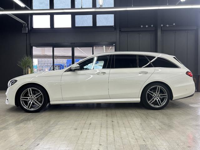 Eクラスステーションワゴン E220d ステーションワゴンローレウスエディション 1オーナー ブラウンレザー パノラマルーフ エクスクルーシブPKG 新品パナメリカーナグリル ブルメスターサウンド エアバランスPKG AMG19インチAW シートヒーター パワートランク(11枚目)