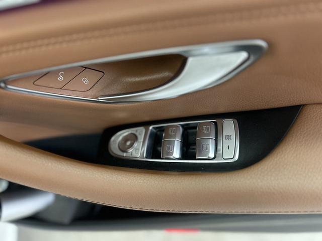 Eクラスステーションワゴン E220d ステーションワゴンローレウスエディション 1オーナー ブラウンレザー パノラマルーフ エクスクルーシブPKG 新品パナメリカーナグリル ブルメスターサウンド エアバランスPKG AMG19インチAW シートヒーター パワートランク(34枚目)