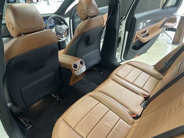 Eクラスステーションワゴン E220d ステーションワゴンローレウスエディション 1オーナー ブラウンレザー パノラマルーフ エクスクルーシブPKG 新品パナメリカーナグリル ブルメスターサウンド エアバランスPKG AMG19インチAW シートヒーター パワートランク(44枚目)