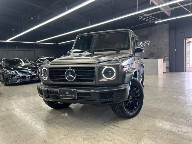 Gクラス  40台限定車  ストロンガーザンタイムエディション モンツァグレーマグノ AMGライン ラグジュアリーPKG アダプティブダンピングシステム ナイトパッケージマグノ サンルーフ ベンチレーター(9枚目)