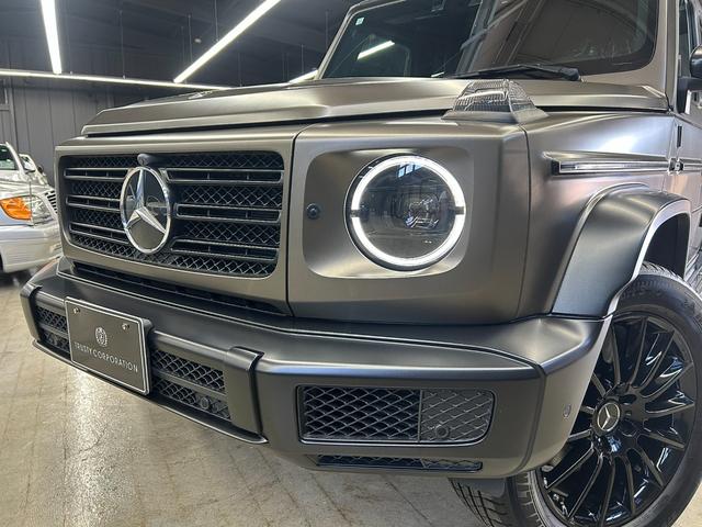 Gクラス  40台限定車  ストロンガーザンタイムエディション モンツァグレーマグノ AMGライン ラグジュアリーPKG アダプティブダンピングシステム ナイトパッケージマグノ サンルーフ ベンチレーター(23枚目)