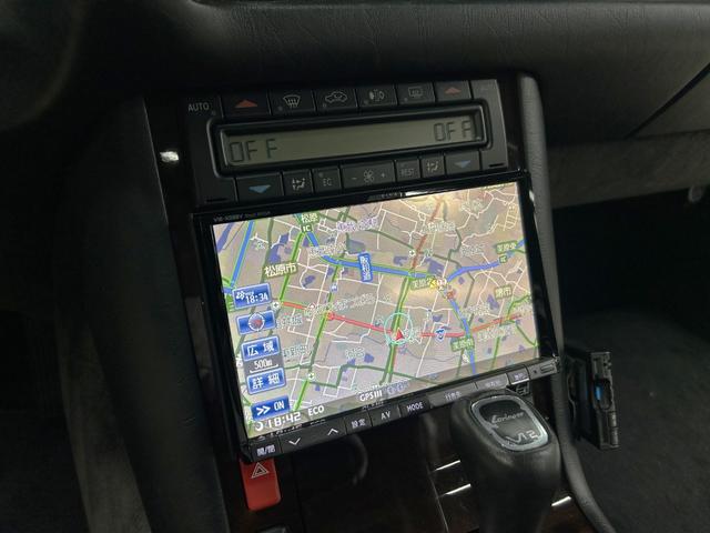 Sクラス S500L ロリンザーエアロ 18インチAW サンルーフ 黒革 スモークテール 社外ステアリング (純正テールレンズ ホイールステアリングあり) アルパインナビ 左ハンドル シートヒーター(43枚目)