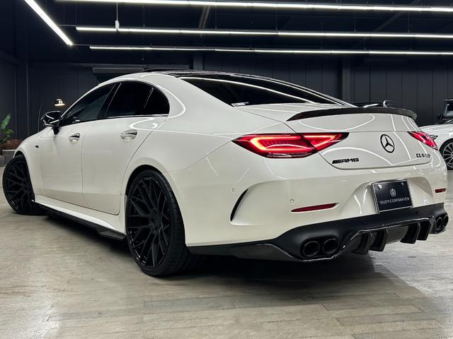 CLSクラス CLS53 4マチック+ ガレージ保管 BCフォージド21インチホイール ZACOEカーボンパーツ定価127万 ECUチューニング ローダウン パナメリカーナ レッドキャリパー シートヒーター ベンチレーター ブラックアウト(15枚目)