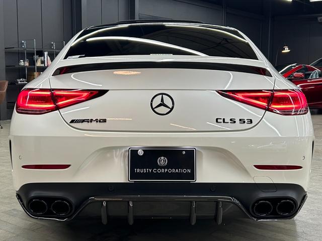CLSクラス CLS53 4マチック+ ガレージ保管 BCフォージド21インチホイール ZACOEカーボンパーツ定価127万 ECUチューニング ローダウン パナメリカーナ レッドキャリパー シートヒーター ベンチレーター ブラックアウト(16枚目)