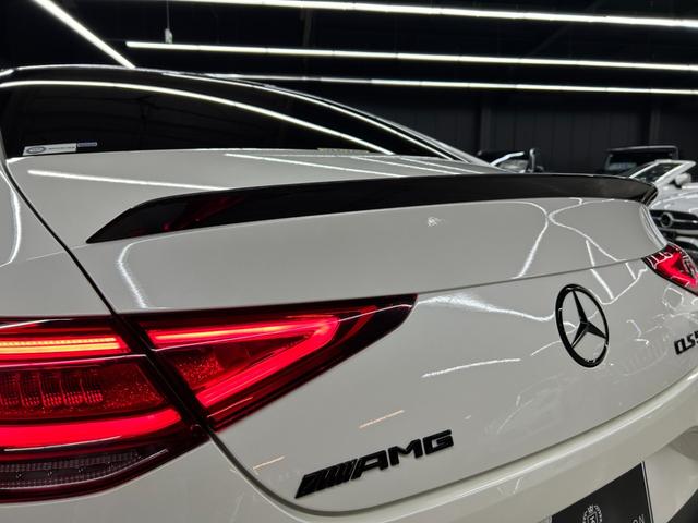 CLSクラス CLS53 4マチック+ ガレージ保管 BCフォージド21インチホイール ZACOEカーボンパーツ定価127万 ECUチューニング ローダウン パナメリカーナ レッドキャリパー シートヒーター ベンチレーター ブラックアウト(36枚目)