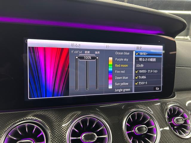 CLSクラス CLS53 4マチック+ ガレージ保管 BCフォージド21インチホイール ZACOEカーボンパーツ定価127万 ECUチューニング ローダウン パナメリカーナ レッドキャリパー シートヒーター ベンチレーター ブラックアウト(69枚目)