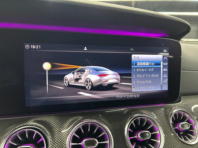 CLSクラス CLS53 4マチック+ ガレージ保管 BCフォージド21インチホイール ZACOEカーボンパーツ定価127万 ECUチューニング ローダウン パナメリカーナ レッドキャリパー シートヒーター ベンチレーター ブラックアウト(70枚目)