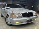 S500L ロリンザーエアロ 18インチAW サンルーフ 黒革 スモークテール 社外ステアリング (純正テールレンズ ホイールステアリングあり) アルパインナビ 左ハンドル シートヒーター(20枚目)