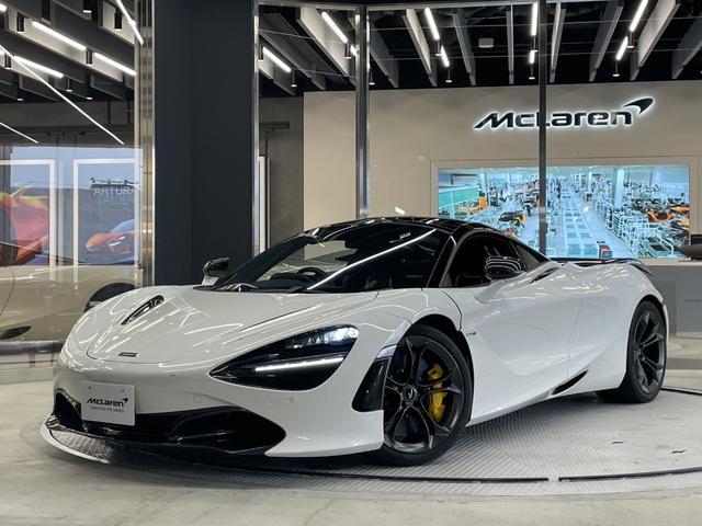 ７２０Ｓ 　パフォーマンス　右ハンドル　シリカホワイト　カーボンファイバーエアブレーキパネル　　ＭＳＯチタンハーネスバー　プロテクションフィルムフロントフル施工（2枚目）