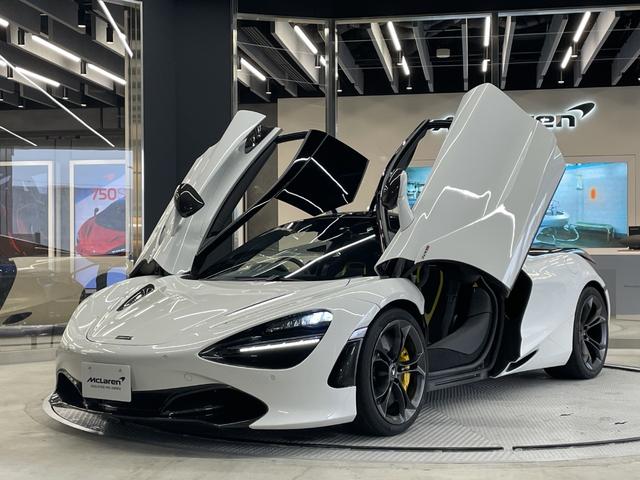 ７２０Ｓ 　パフォーマンス　右ハンドル　シリカホワイト　カーボンファイバーエアブレーキパネル　　ＭＳＯチタンハーネスバー　プロテクションフィルムフロントフル施工（5枚目）