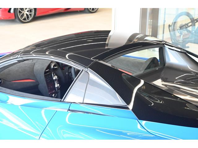 ７６５ＬＴスパイダー 　カーボンファイバーエクステリアアップグレード１＆２／カーボンファイバーブロントフェンダールーバー／ブラック＆バーントオレンジインテリア／レーシングシートツーリングサイズ／Ｂ＆Ｗ１２スピーカー（29枚目）