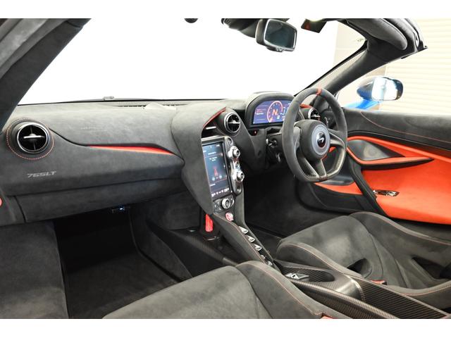 ７６５ＬＴスパイダー 　カーボンファイバーエクステリアアップグレード１＆２／カーボンファイバーブロントフェンダールーバー／ブラック＆バーントオレンジインテリア／レーシングシートツーリングサイズ／Ｂ＆Ｗ１２スピーカー（53枚目）