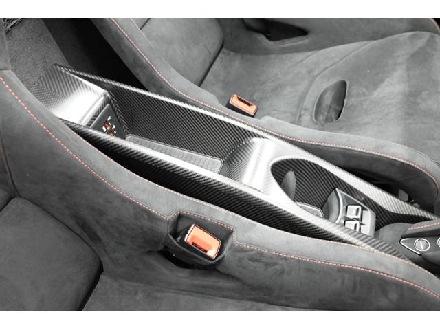 ７６５ＬＴスパイダー 　カーボンファイバーエクステリアアップグレード１＆２／カーボンファイバーブロントフェンダールーバー／ブラック＆バーントオレンジインテリア／レーシングシートツーリングサイズ／Ｂ＆Ｗ１２スピーカー（77枚目）