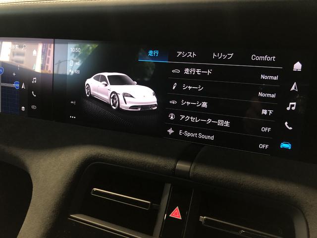 タイカン タイカンＧＴＳ　２０２２年モデル　新車保証継承　ＰＤＣＣ　リア　アクスル　ステアリング　シートヒーター　リモート　パークアシスト　アクティブ　レーン　キーピング　アシスト　アンビエントライト（13枚目）